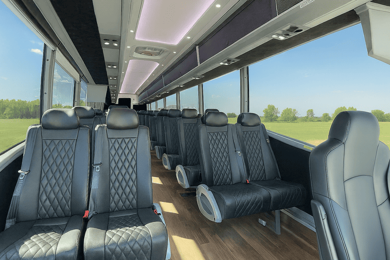 coach bus in Lubbock