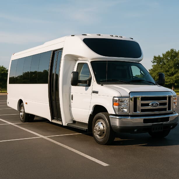 Lubbock Shuttle Bus Rentals 20 Passenger Shuttle Bus