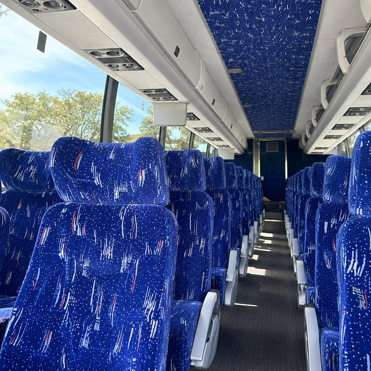 lubbock charter bus services interior