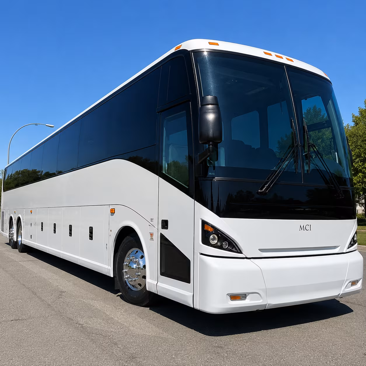 the bus type and amenities